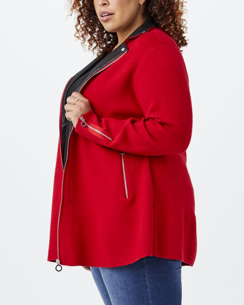 Women's plus 2025 size sweater jackets